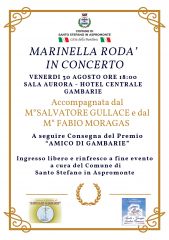 MARINELLA  RODA'  IN  CONCERTO